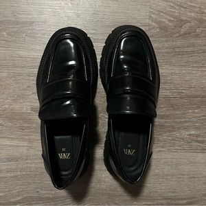 Zara Platform Loafers